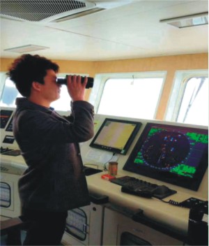 杨全勇，怀化芷江人，中远海运集团二副